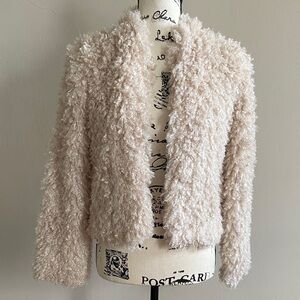 Curly Fuzzy Lightweight Jacket